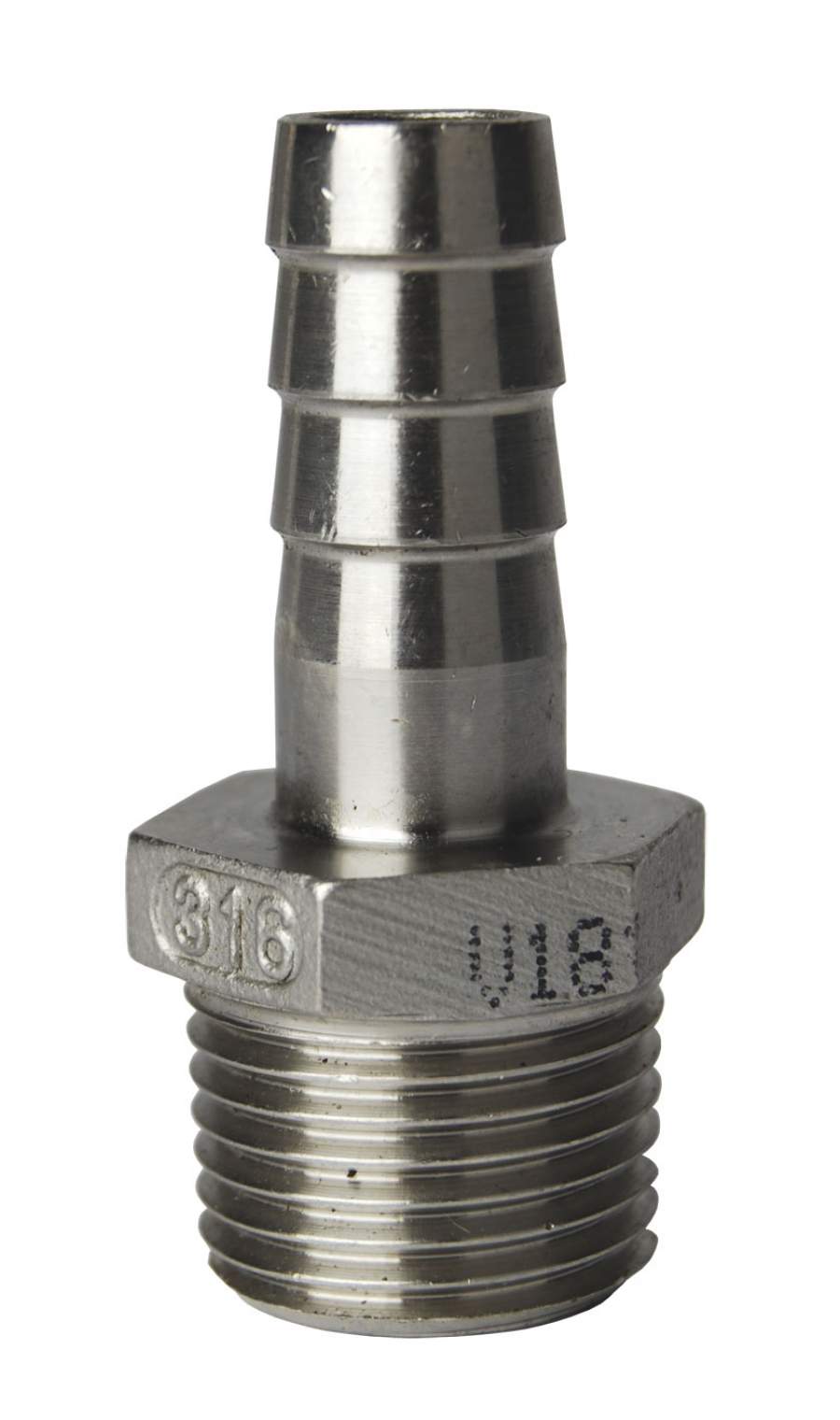 Schlauchtülle NIROSTA 3/4 aussengew. / 20mm