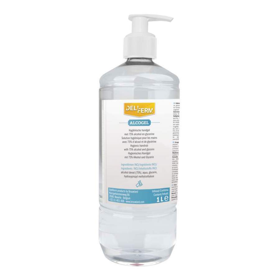 Deliferm AlcoGel 1 l mit Pumpspender