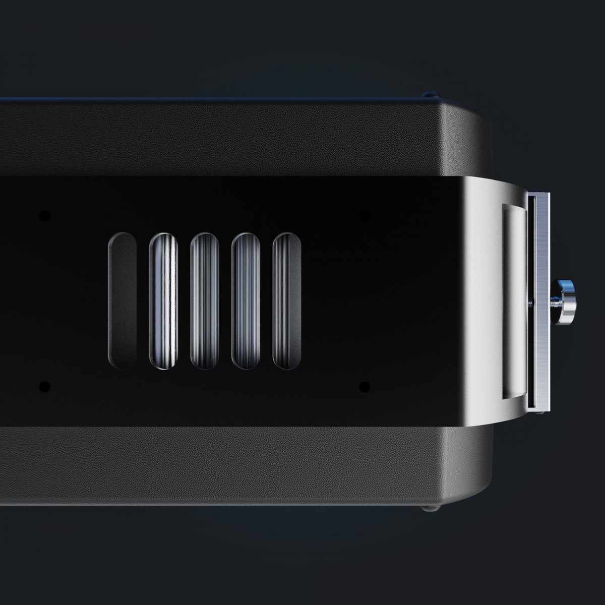 Mahlwerk der Malzmühle Sicht von unten