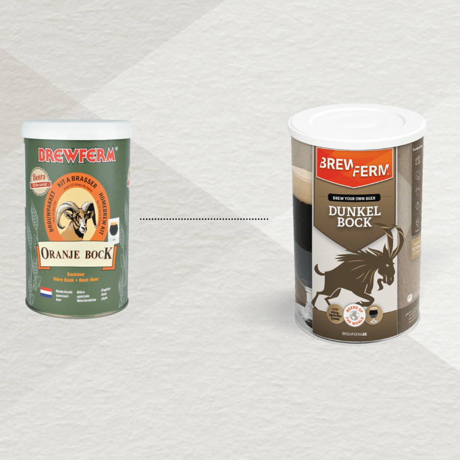 Brewferm 1,5 kg Oranje Bock/ Dunkel Bock 12 Liter