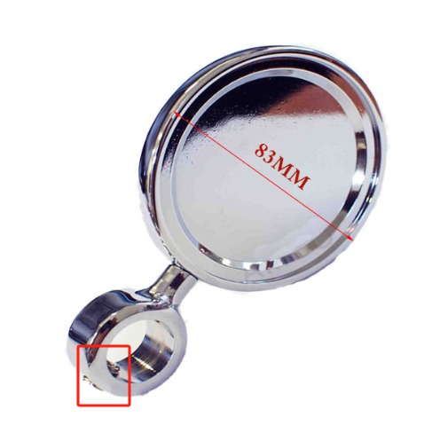 Aufkleberhalter rund 83mm / 5/8"