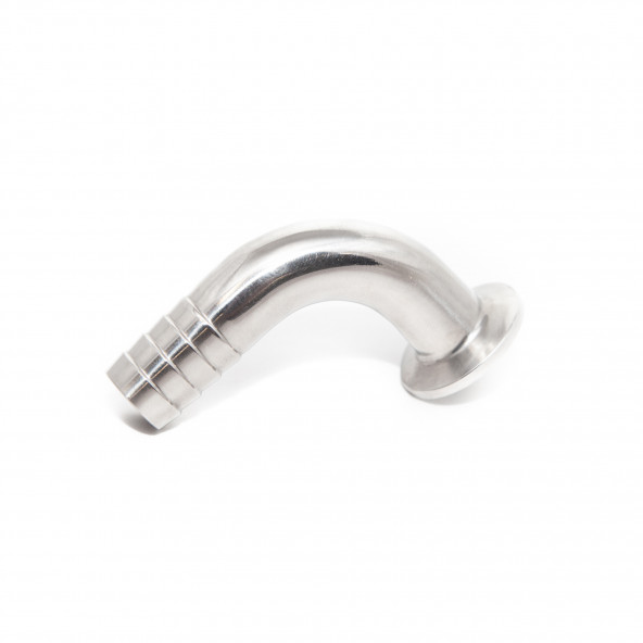 Brewtools TC 34 mm bis 19 mm Schlauchtülle - Winkelstück 90°