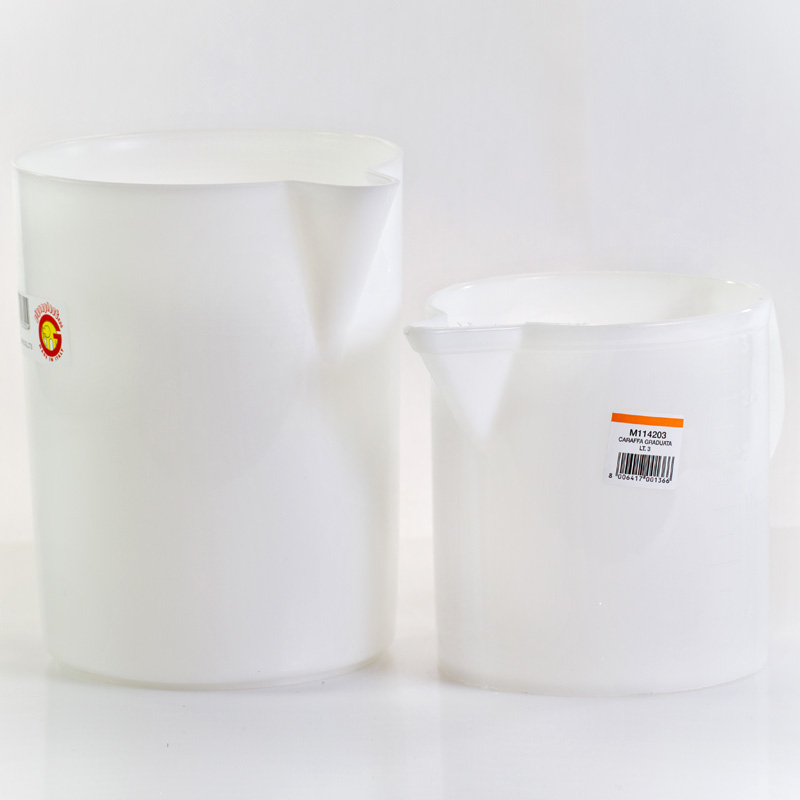 Messbecher aus Kunststoff mit Literskala 1l oder 3l oder 5l