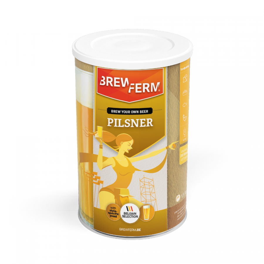 gehopftes flüssiges Malzextrakt Sorte Brewferm Pilsner