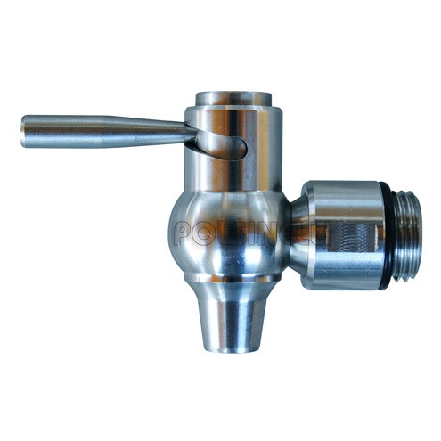 Auslaufhahn 1/2" Edelstahl