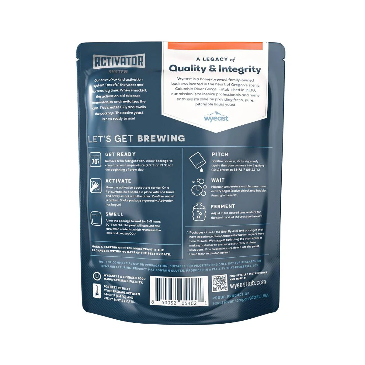 Wyeast Flüssighefe - weitere Sorten