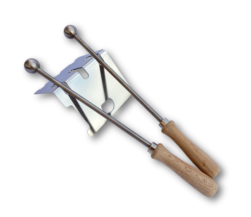 Bierstachelset - 2 Stachel, 1 Halter