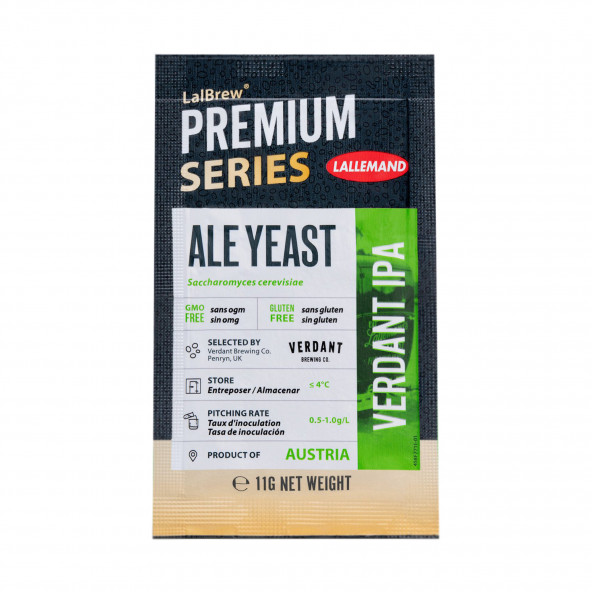 LALLEMAND LalBrew® Premium trocken Bierhefe Verdant IPA - 11 g