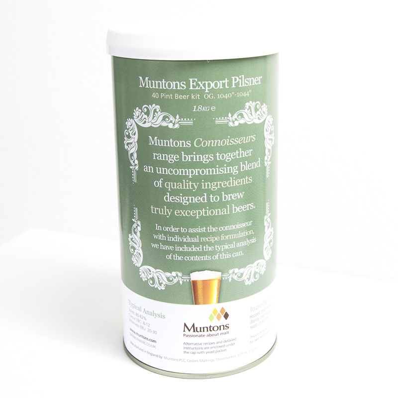 gehopftes flüssiges Malzextrakt Sorte Export Pilsner