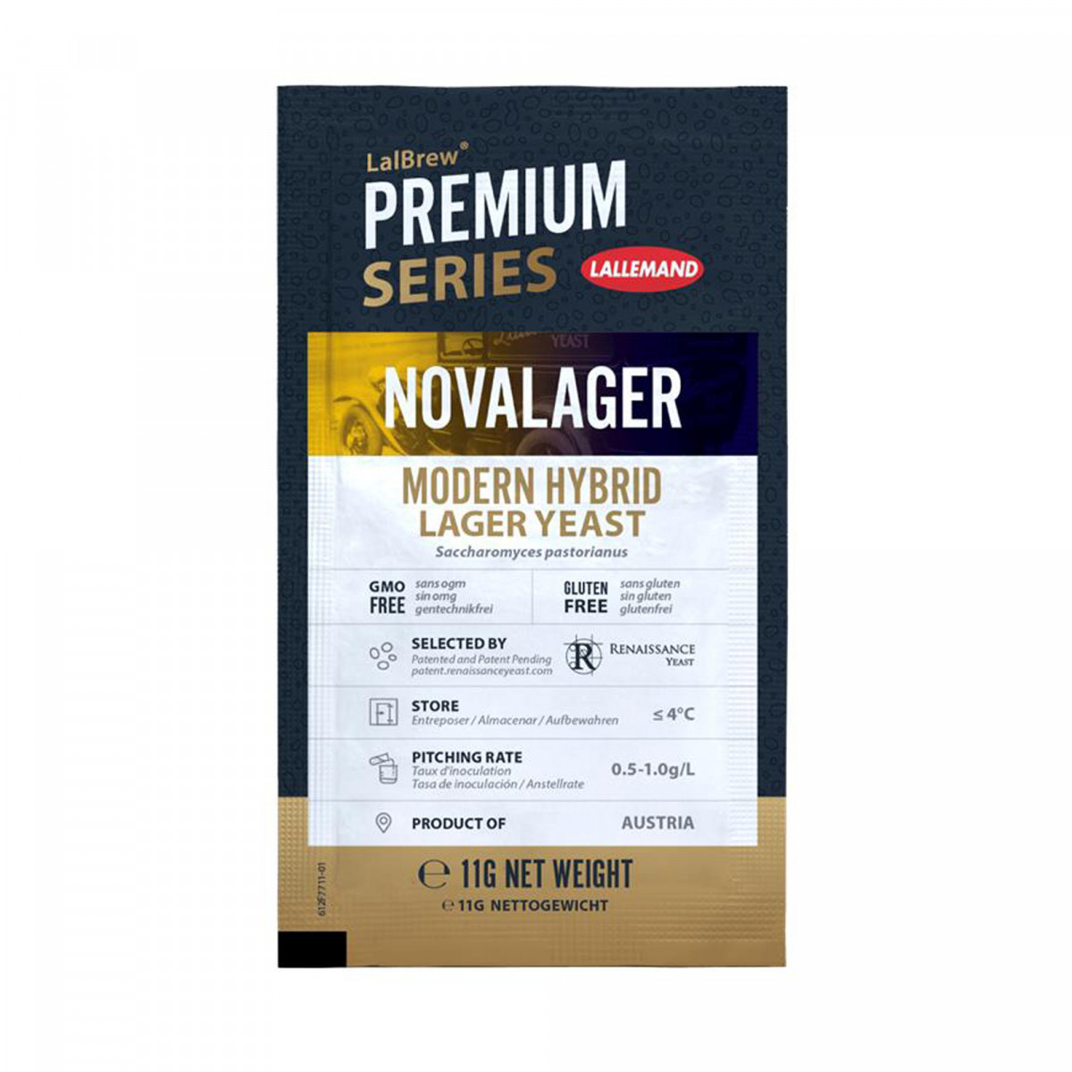 LALLEMAND LalBrew® Premium trocken Bierhefe NovaLagerTM - 11 g