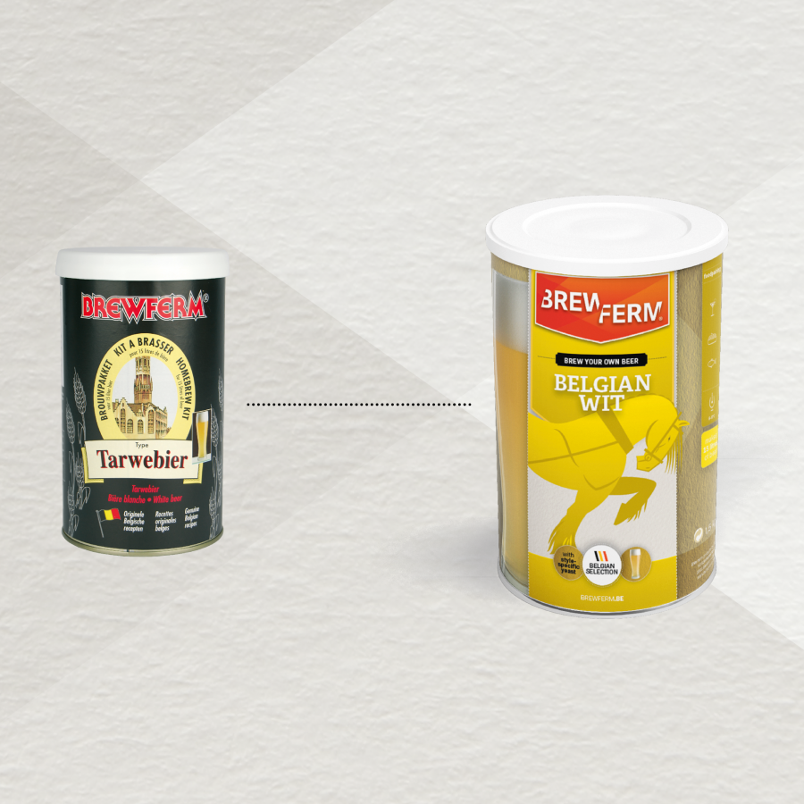 gehopftes flüssiges Malzextrakt Sorte Belgian Wit