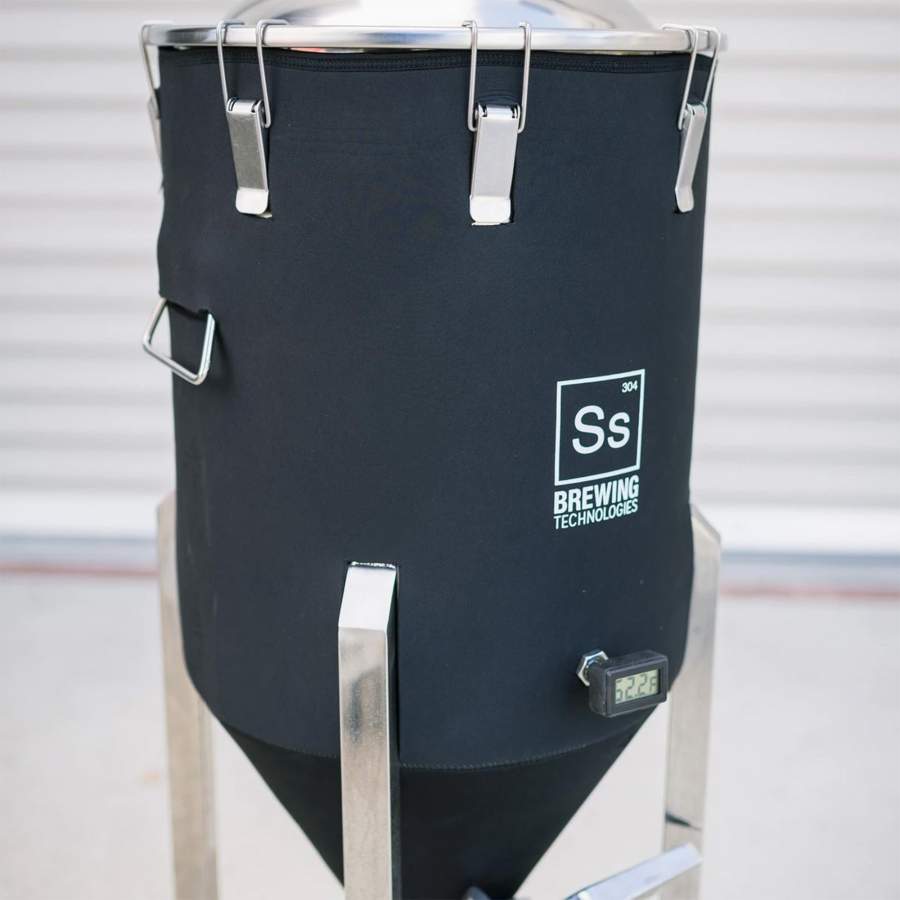 Ss Brewtech™ Jacket für 53 l (14 gal) Chronical Fermenter Brewmaster Edition