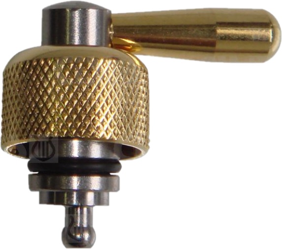 Kompensatorhahn Ersatzteile Verstellhebel - Gold