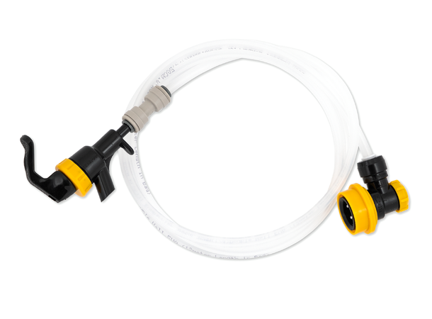 Piknik - Zapfhahn mit Antischaum-Schlauch und Kupplung