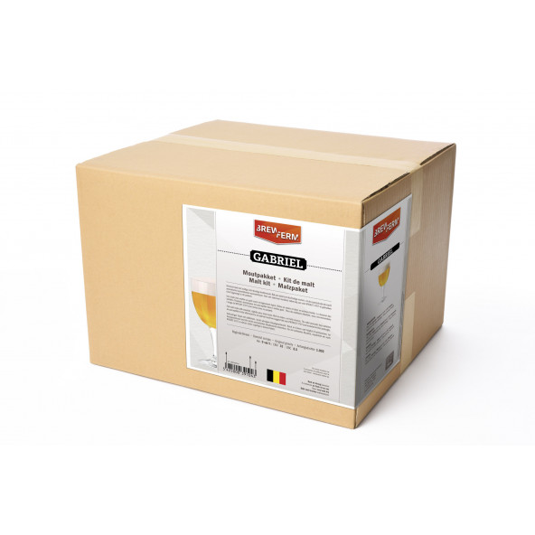 Fertige Malzmischung zum Brauen von 20 Liter Gabriel Tripelbier