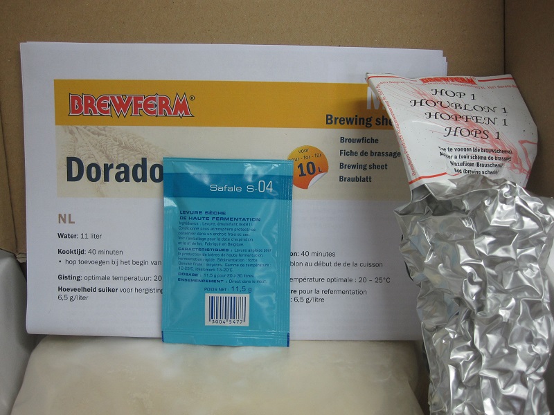 Malzextrakt Biermischung Dorado für 10 Liter