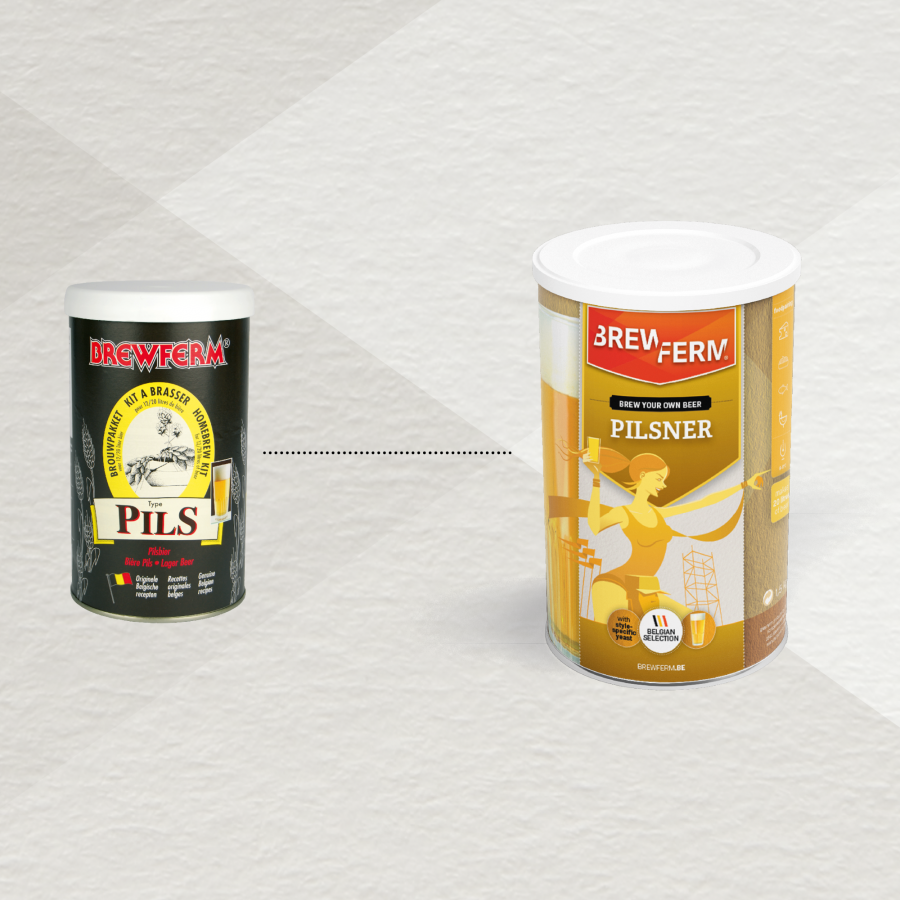 gehopftes flüssiges Malzextrakt Sorte Brewferm Pilsner