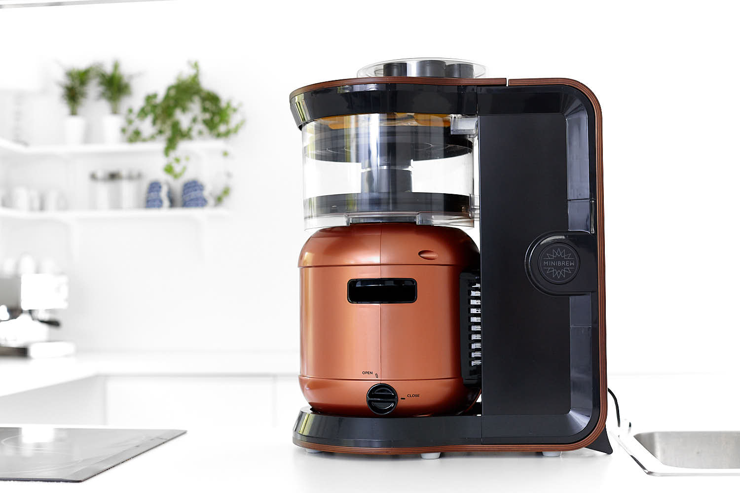 "MiniBrew Craft" Bierbrauautomat-Set — inklusive BasisStation, SmartKeg-Fass, Ständer, Zapfhahn