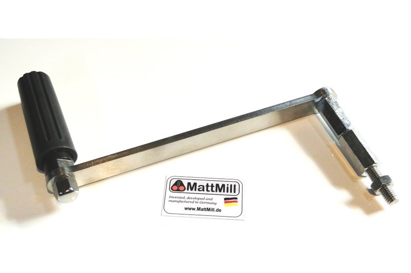 Handkurbel für Malzmühlen von MattMill