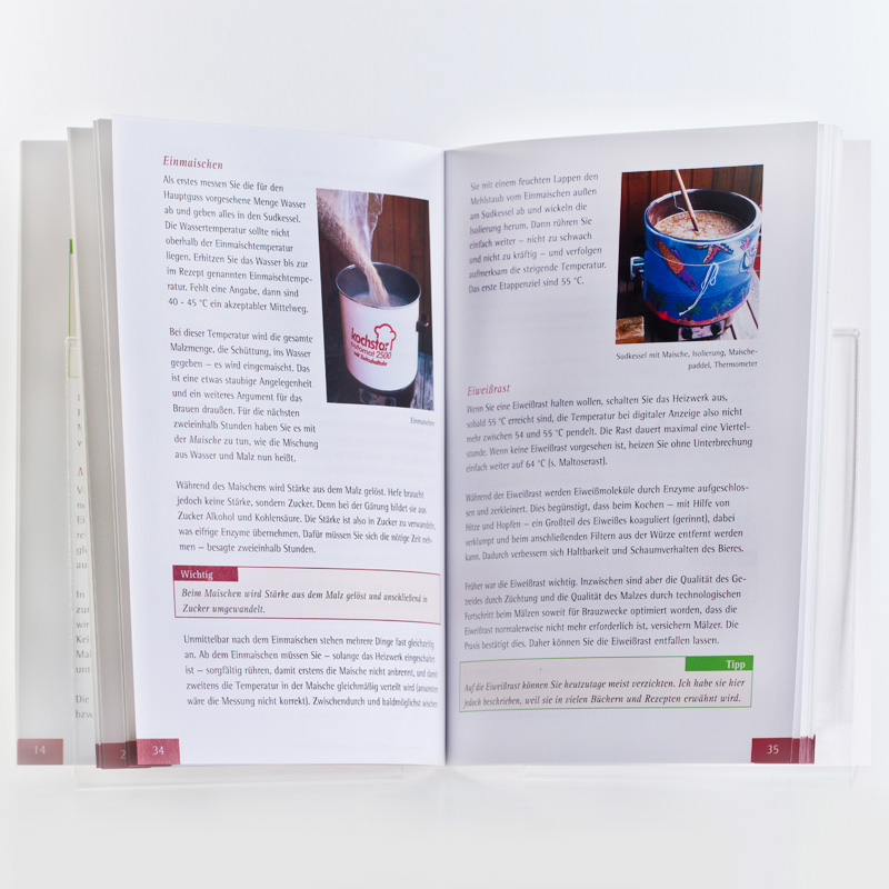 Heimbrauen Schritt für Schritt zum eigenen Bier Buch von Rudolph Hagen inkl. Rezepte / 3. Auflage