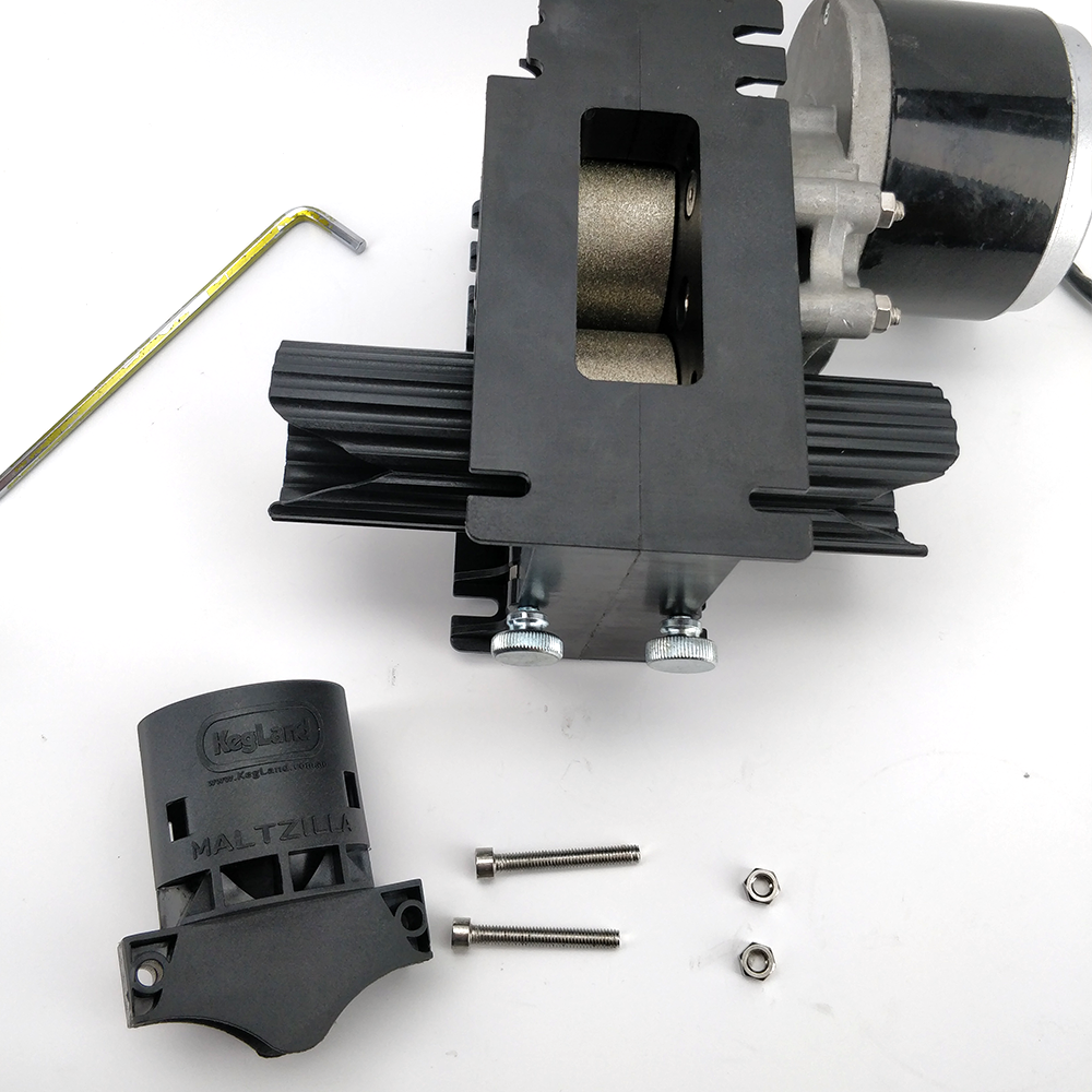 MaltZilla Standard. Malzmühle Mit Integriertem Motor