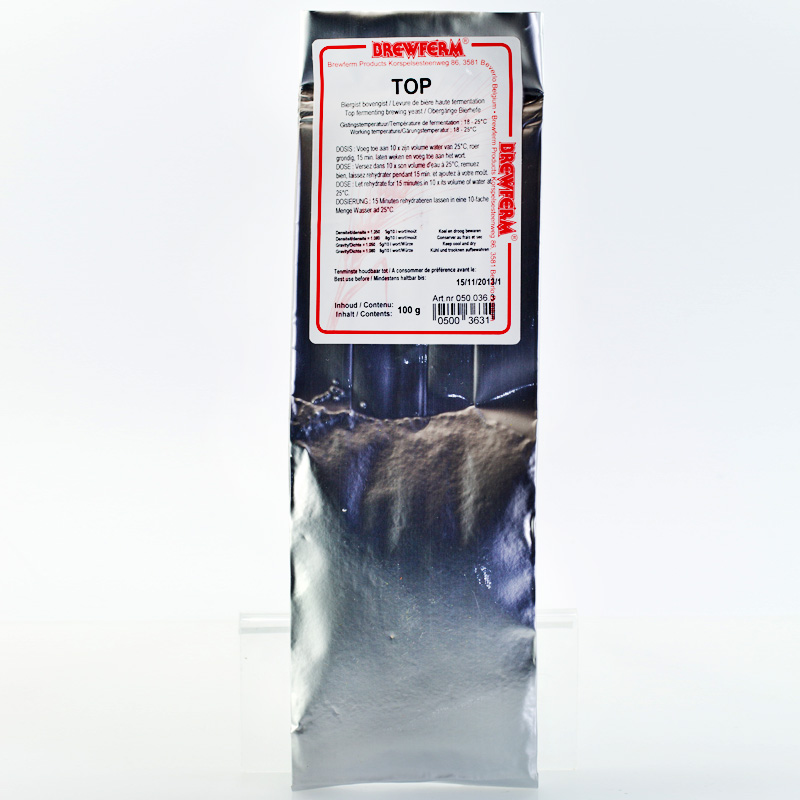 Brewferm TOP 100g Obergärige Bierhefe