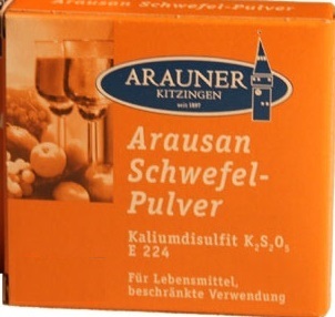 Arausan Schwefelpulver Kaliumdisulfit 10g