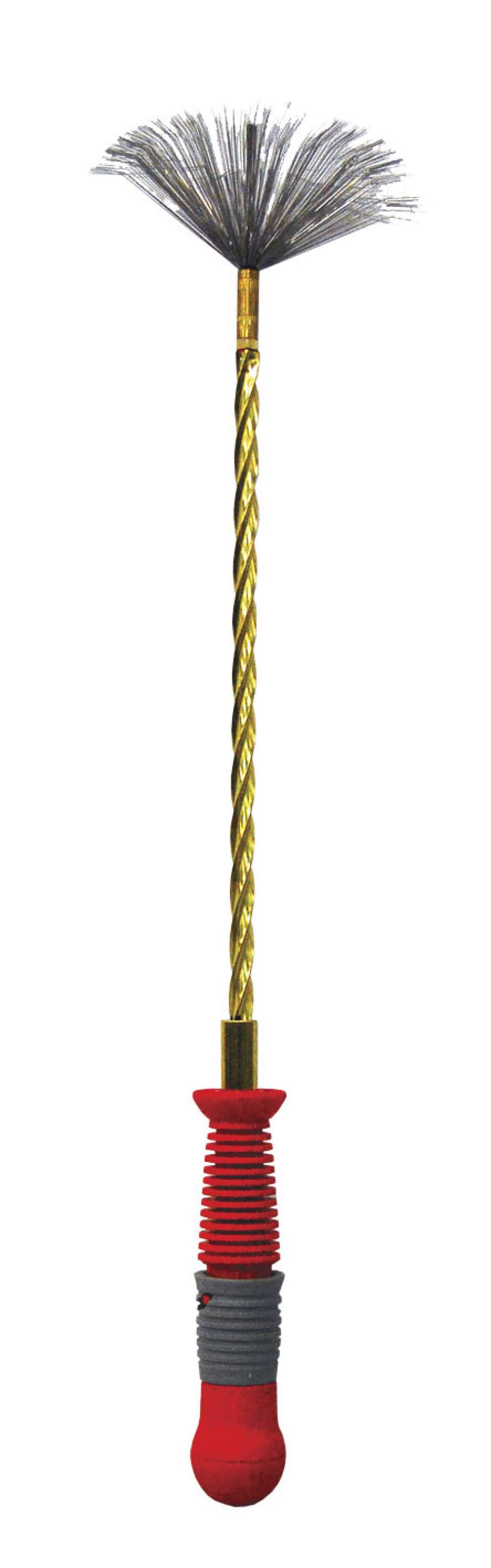 Flaschenbürste mit Edelstahlborsten - Handflaschenreiniger DOPPEL +spez. Bürste