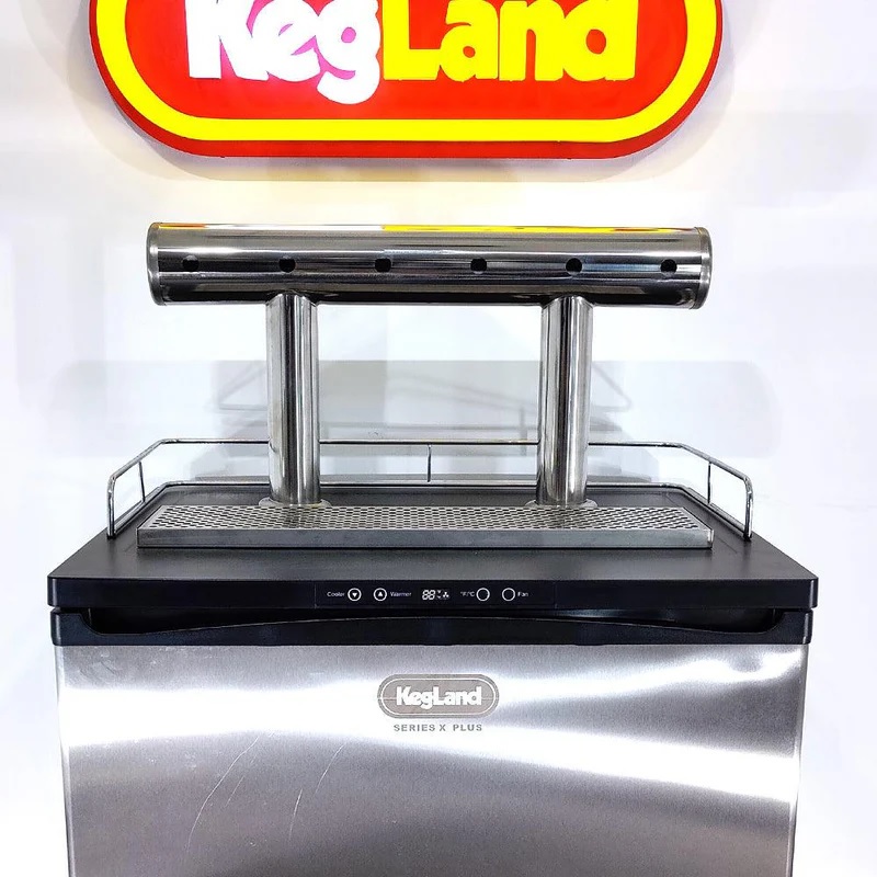 TT-Bar Zapfsäule Edelstahl (6-8 Taps)