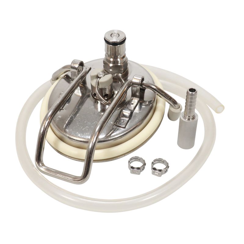 Cornelius-Deckel mit Diffusionsstein für NC-Kegs
