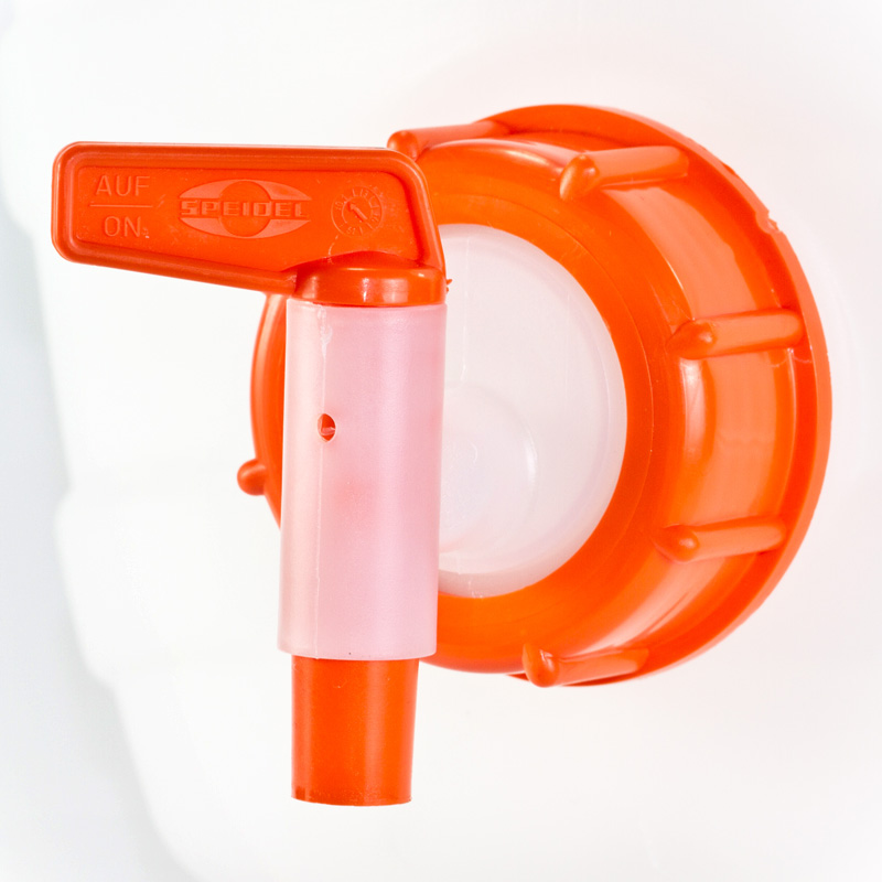 Auslaufhahn mit Überwurfmutter NW10 für Speidel Gärbehälter