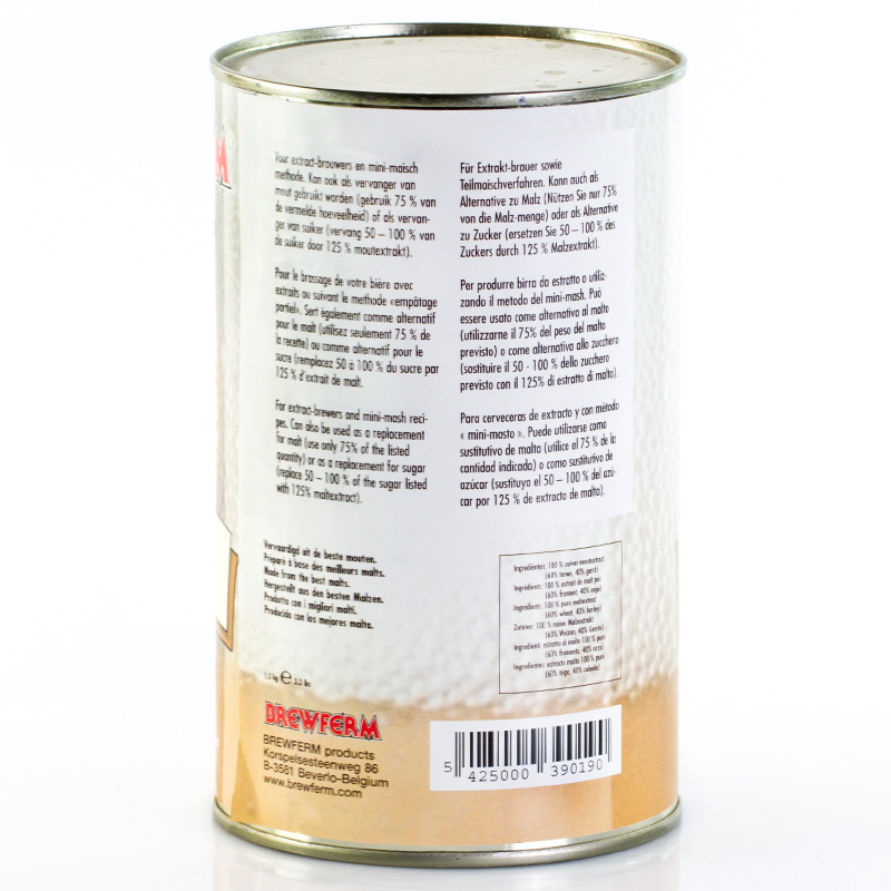 1,5kg Malzextrakt Weizen