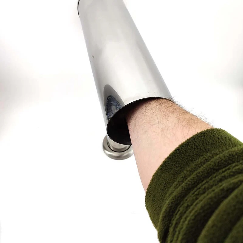 T-Bar Zapfsäule für 4 Zapfhähne Edelstahl