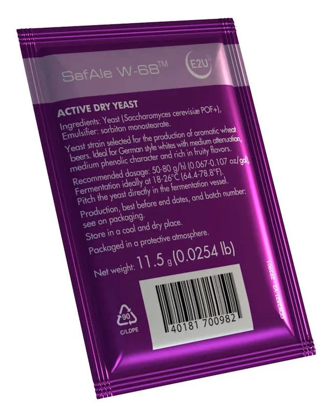 Fermentis  SafAle W-68™  trocken Bierhefe  11,5 g