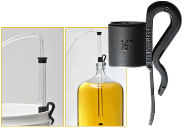 Halteclip JUMBO zum Befestigen am Eimerrand 1/2 Zoll