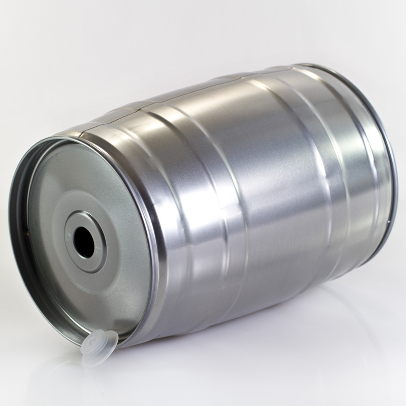 5 Liter Partyfass aus Metall wiederverwendbar