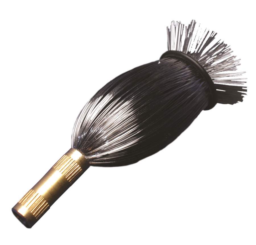 Ersatzbürste für Flaschenbürste mit Edelstahlbürsten