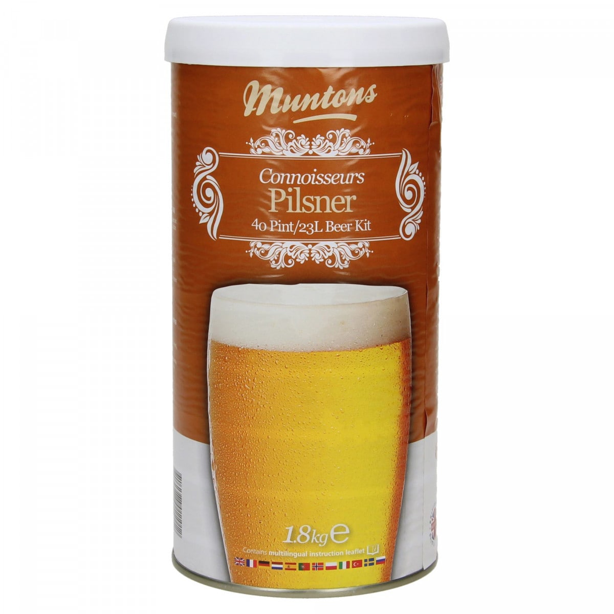gehopftes flüssiges Malzextrakt Sorte Pilsner 1,8kg