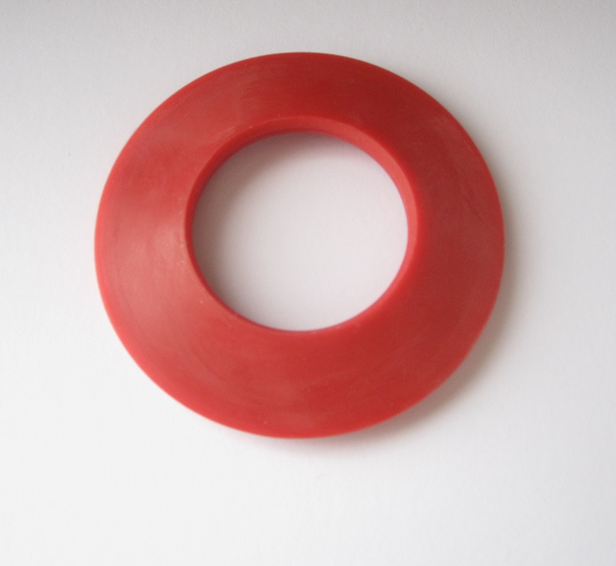 Dichtungsring/Gummidichtung für 2 Liter Siphons/ Biernestor - rot